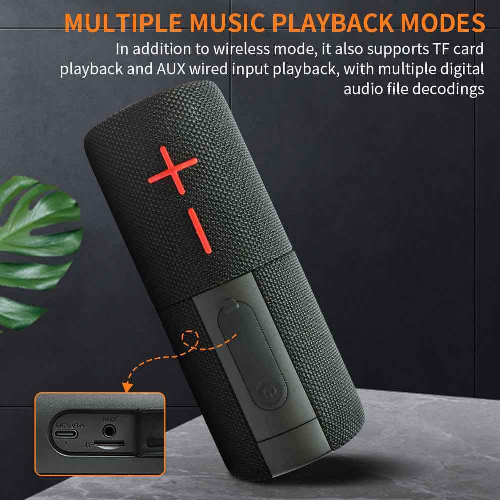 2-in-1 Magnetic Boombox Speaker – Detachable Stereo Bass Subwoofer Portable Bluetooth Gadget
