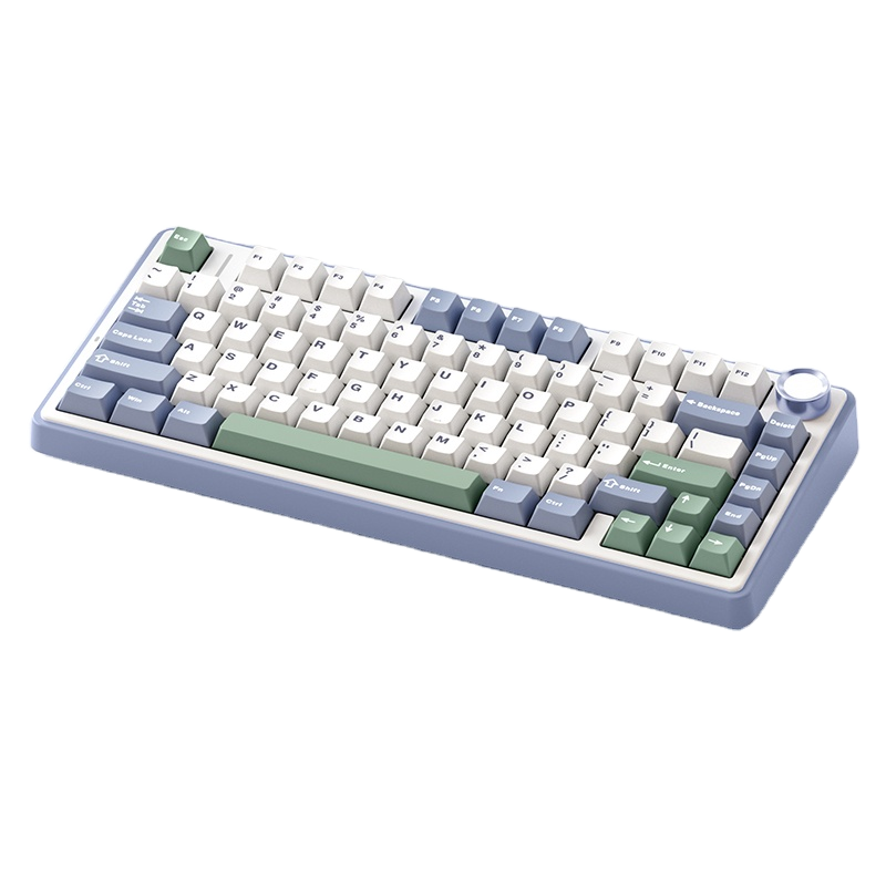 AULA F75 75% RGB Wireless Mechanical Gaming Keyboard – Wired USB-C + 2.4 GHz & Bluetooth Tri-Mode - MNT