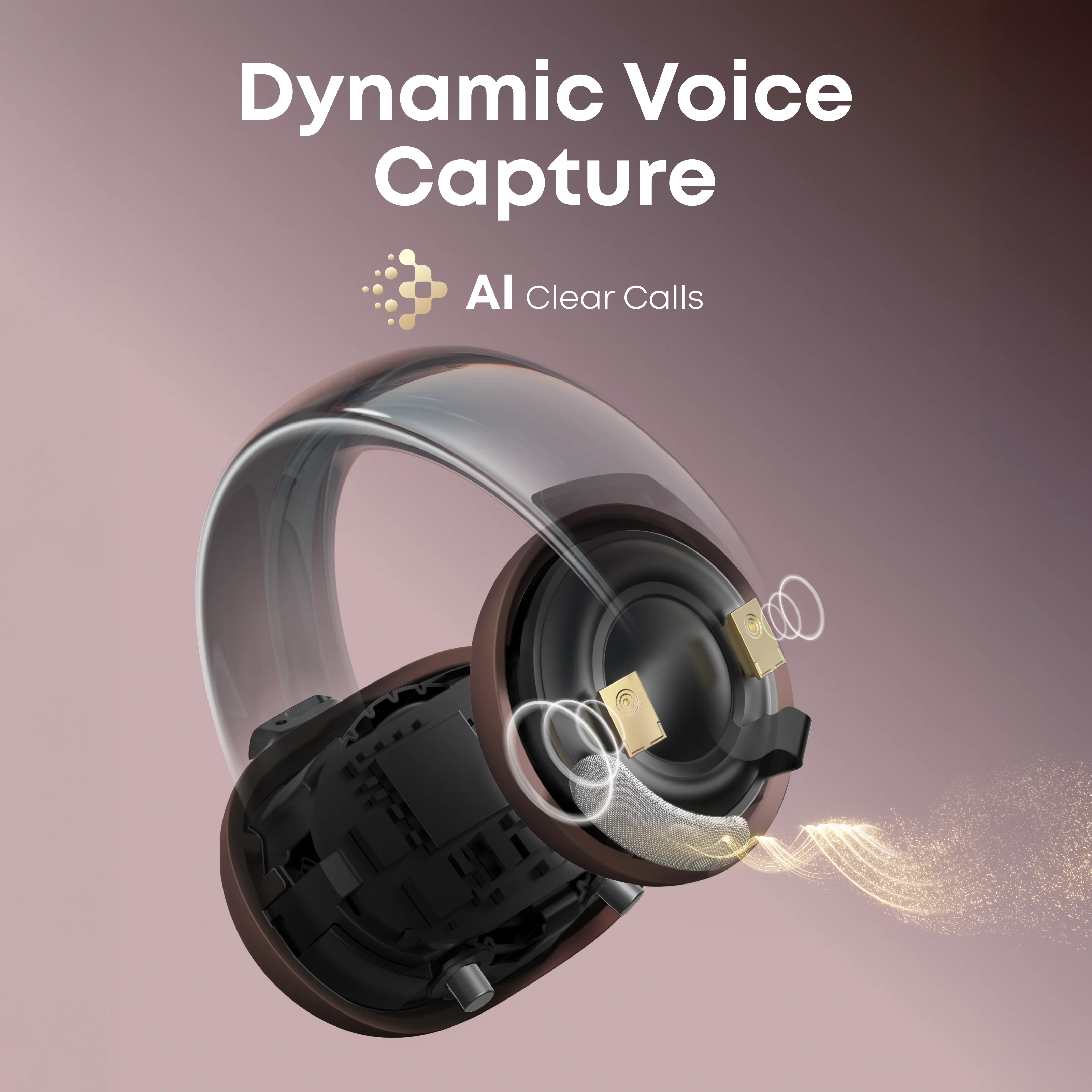 Soundcore AeroClip Open-Ear Clip-On Earbuds – 12 mm Drivers, AI-Calls, Adaptive Comfort, IPX4
