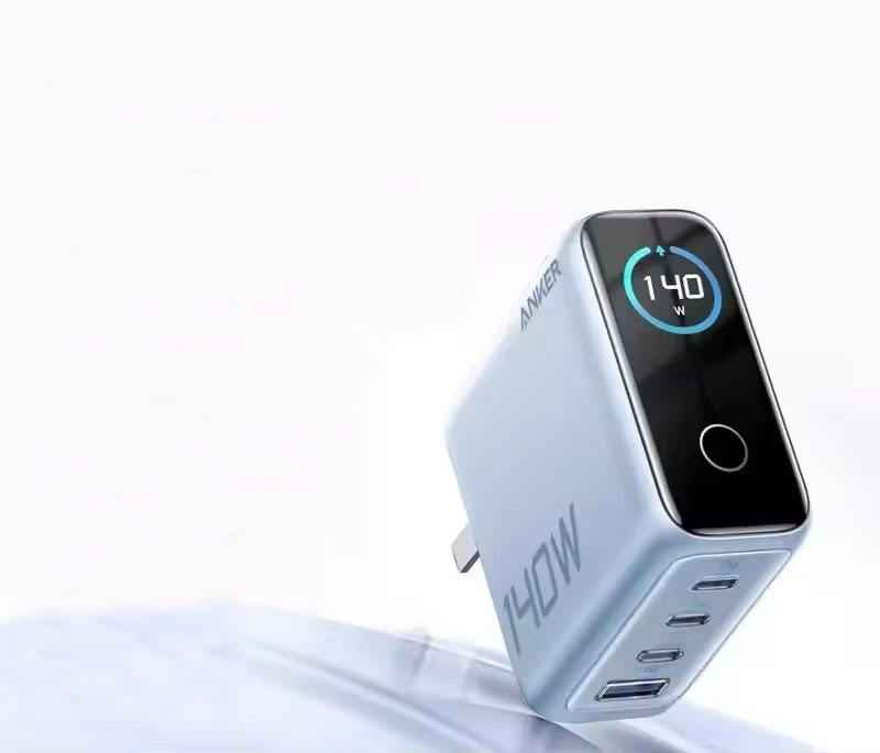 Anker Zolo 140W GaN Fast Charger – 4-Port USB-C & USB-A Multi-Device Adapter