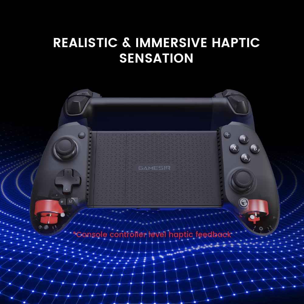 GameSir G8 Plus Mobile Game Controller โ Hall Effect Joystick Wired/Wireless Gamepad for Android, iPhone 15, PC & Cloud Gaming