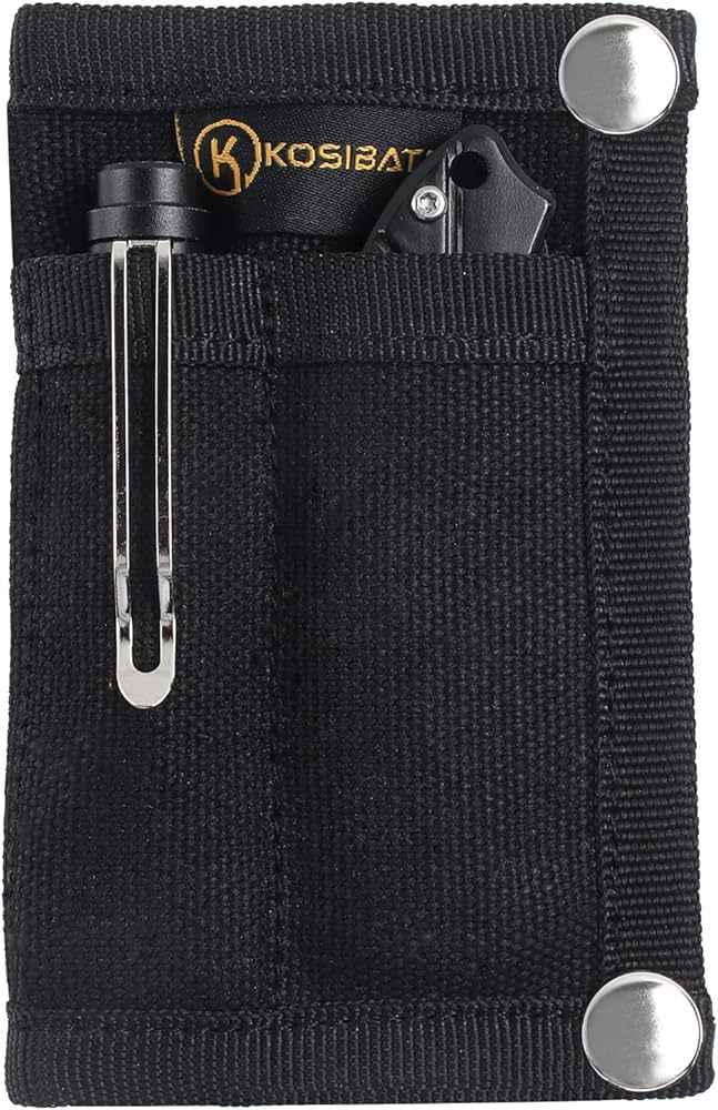 Tactical EDC Pouch Mini Pocket Wallet – Compact Waterproof Everyday Carry Organizer for Tools, Cards & Gear