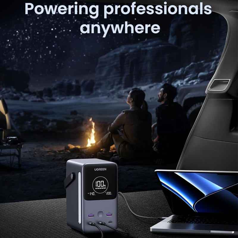 UGREEN 300W 48,000mAh Portable Power Bank – Ultra-Fast Charging Station for Laptops, Phones & More