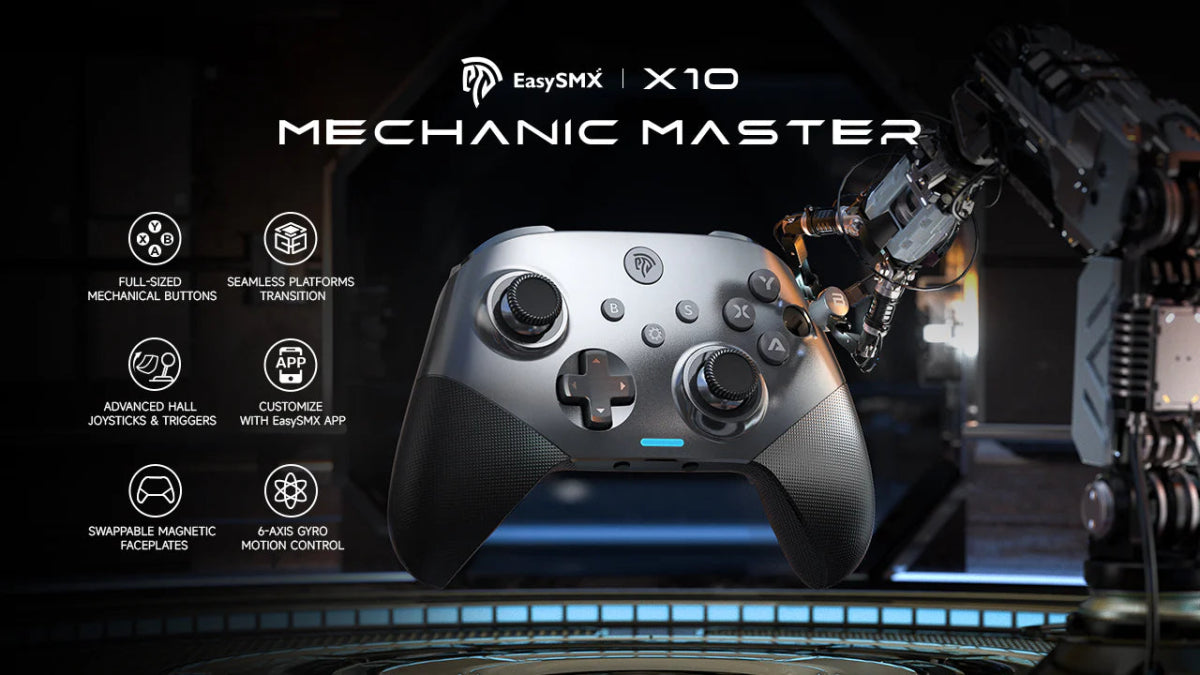EasySMX Mechanic Master X10 Gamepad - MNT Gadgets