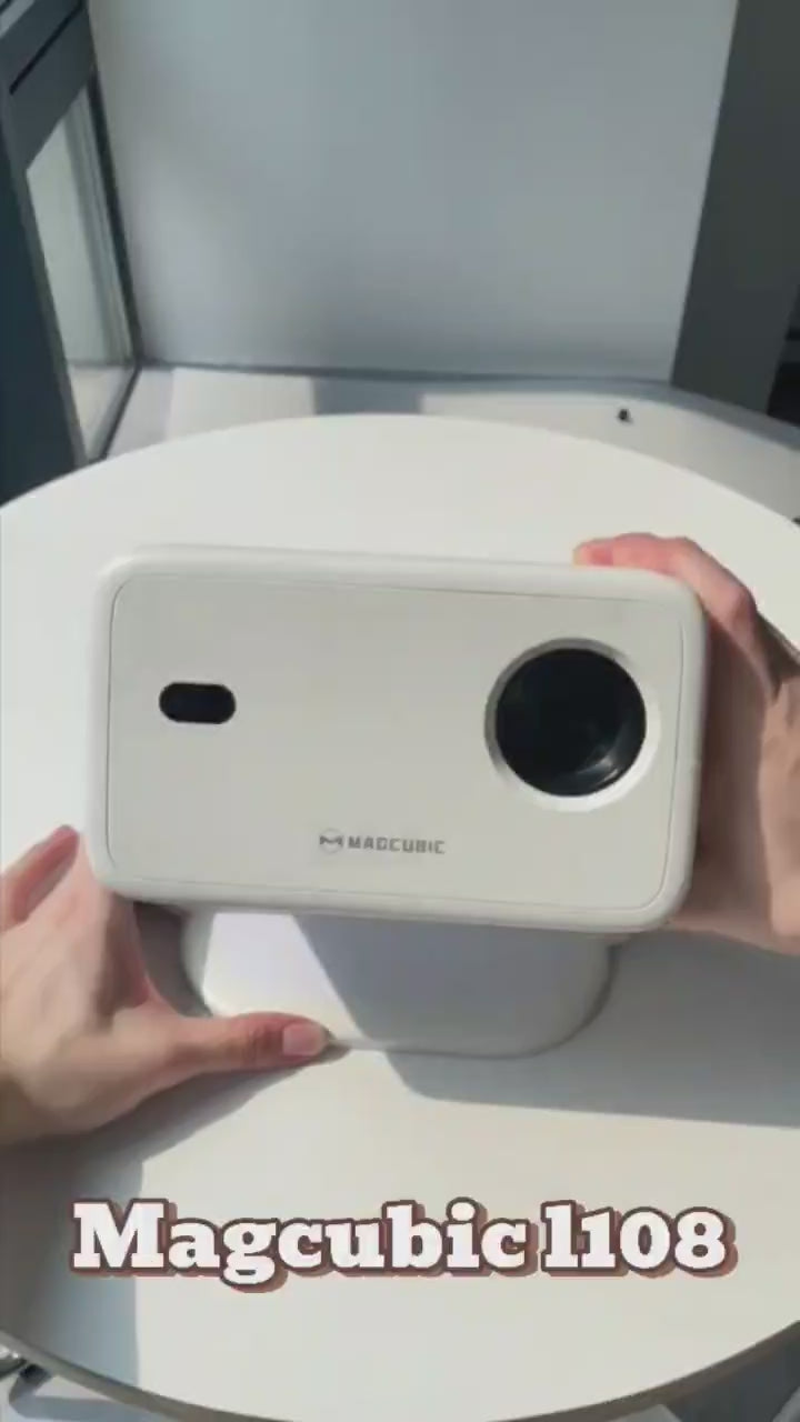 Magcubic L108 Smart Projector - Full HD 1080p Home Cinema Experience