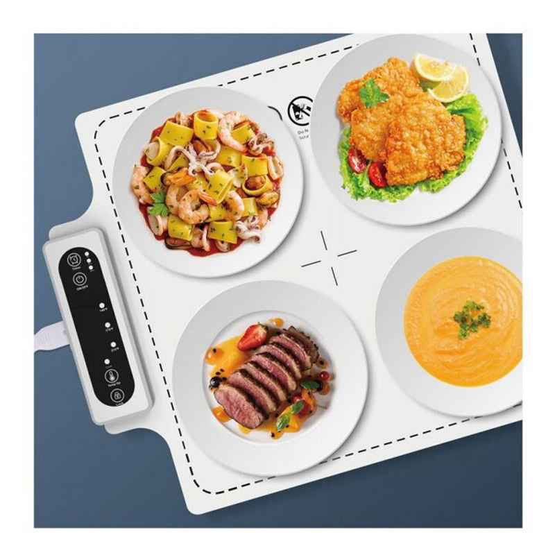 Hot Selling Large Surface Area Nano-Wire Silicone Food Heating Mat | Electric Adjustable Warming Pad