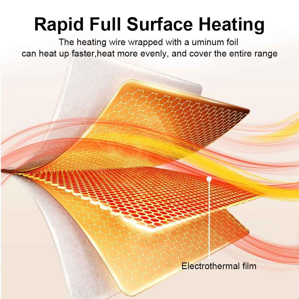 Silicone Portable Foldable Food Warmer Pad | Electric Fast-Heating Tray Mat for Food