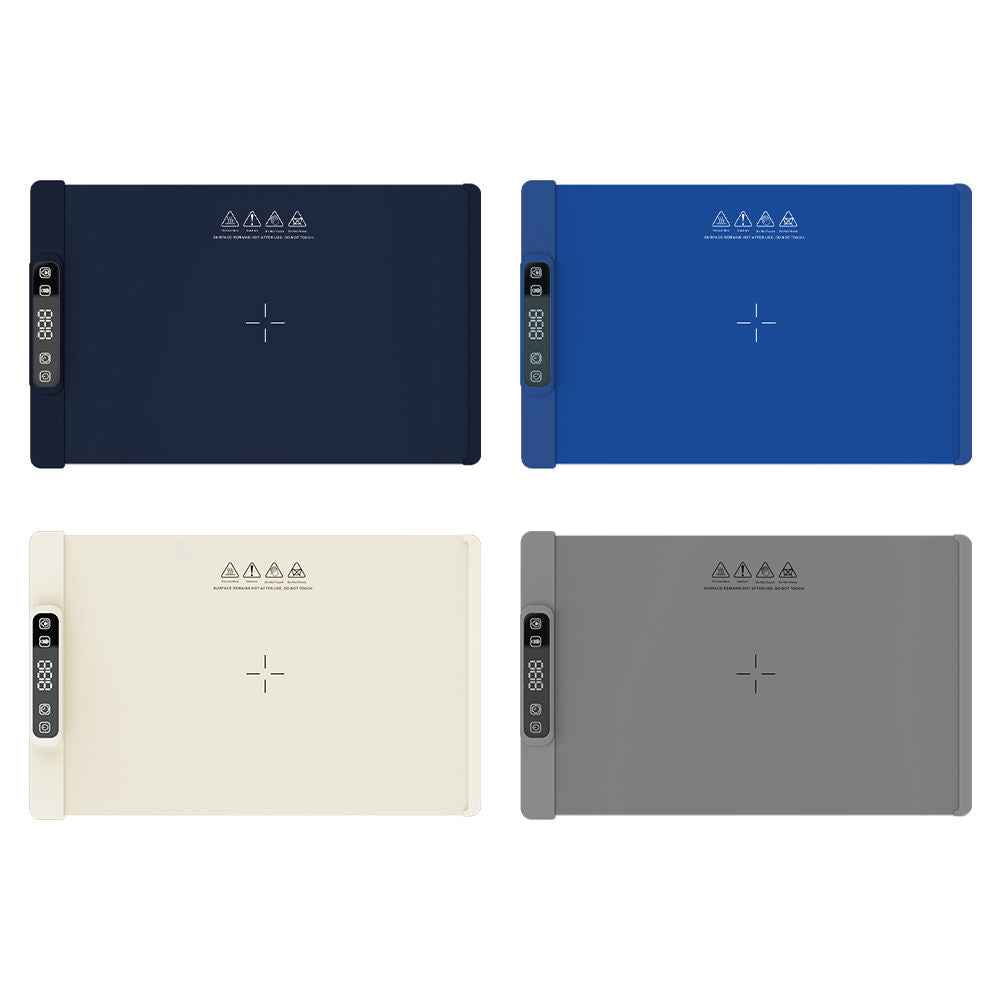 Silicone Portable Foldable Food Warmer Pad | Electric Fast-Heating Tray Mat for Food