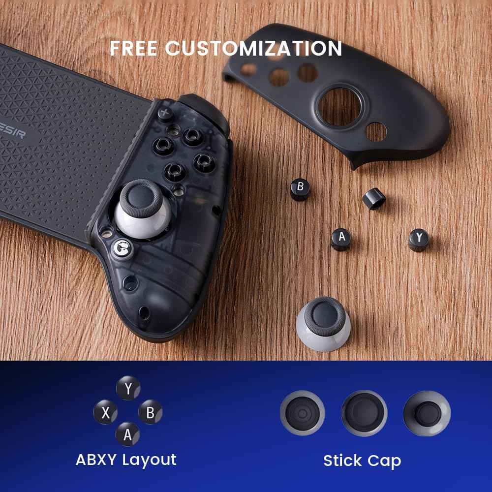GameSir G8 Plus Mobile Game Controller – Hall Effect Joystick Wired/Wireless Gamepad for Android, iPhone 15, PC & Cloud Gaming
