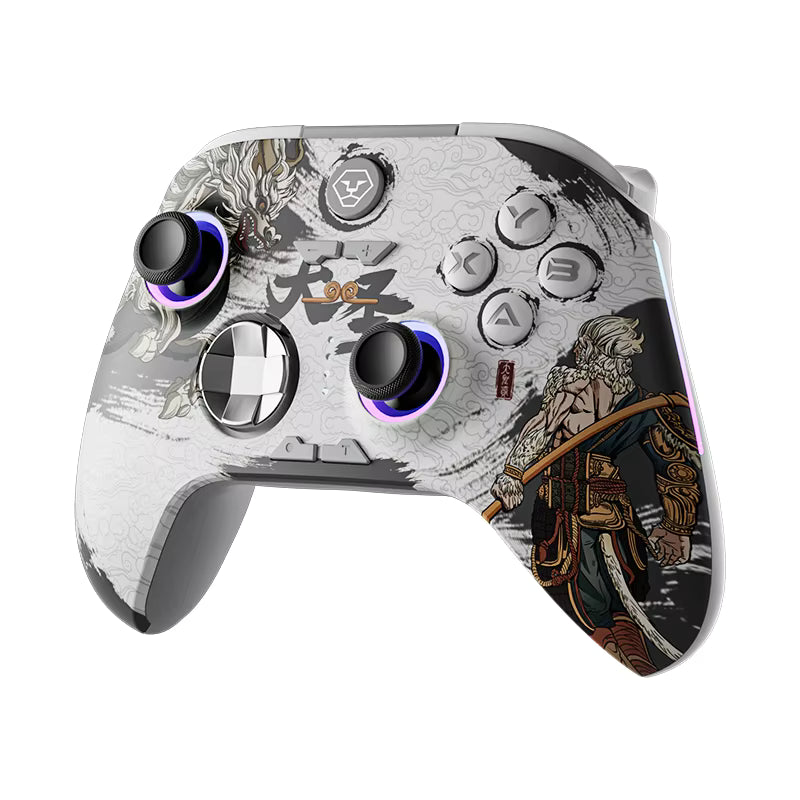 Aolion Wukong Wireless Game Controller – Hall Joystick & Linear Trigger Bluetooth Gamepad for PC, Switch, Android, iOS - MNT