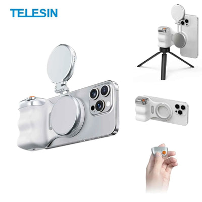 TELESIN Camera Grip & Light Kit