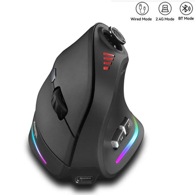 Wireless Vertical Mouse with Rgb