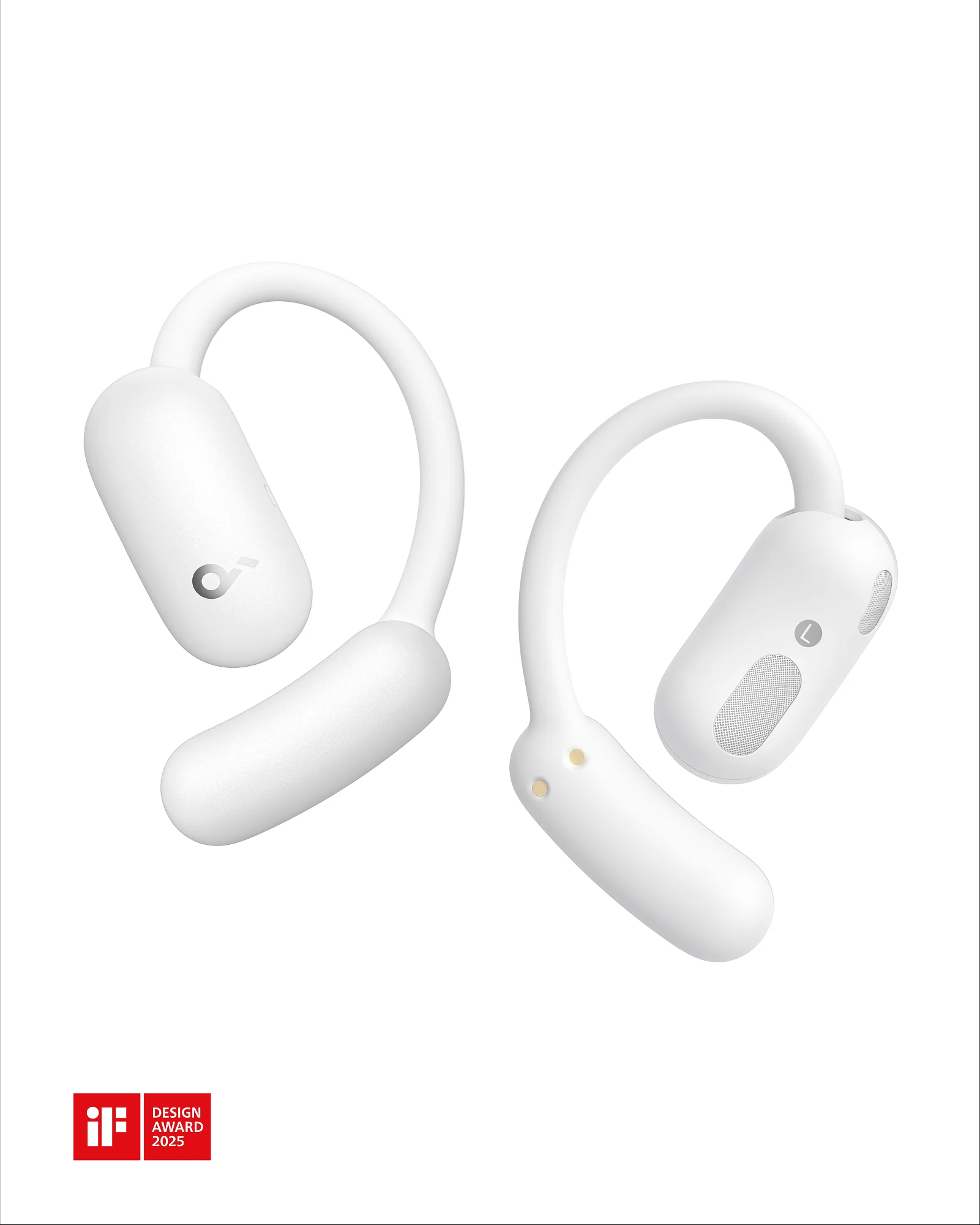 Soundcore AeroFit 2 - Adjustable Open-Ear Wireless Earbuds with LDAC, IP55 & Multipoint - MNT