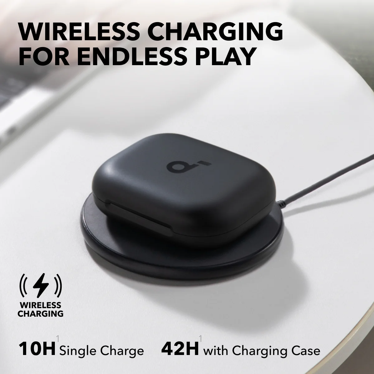 Soundcore AeroFit 2 - Adjustable Open-Ear Wireless Earbuds with LDAC, IP55 & Multipoint
