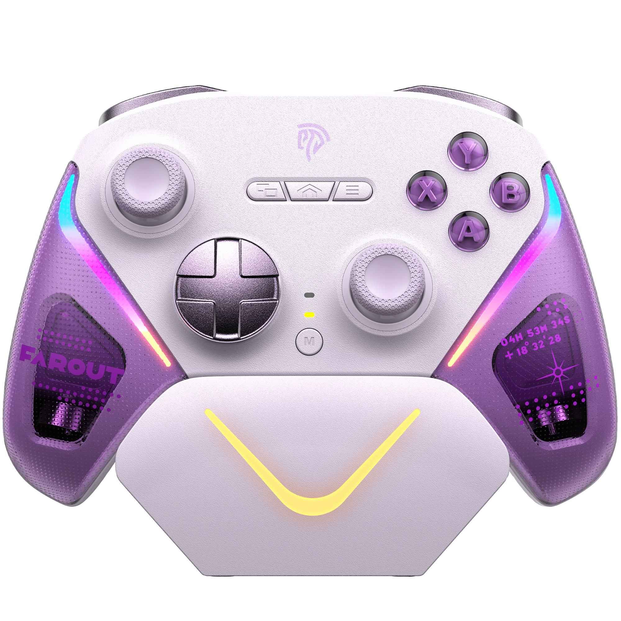 EasySMX D10 Wireless Game Controller — Multi-Platform Bluetooth Gamepad for PC, Android, iOS & Switch