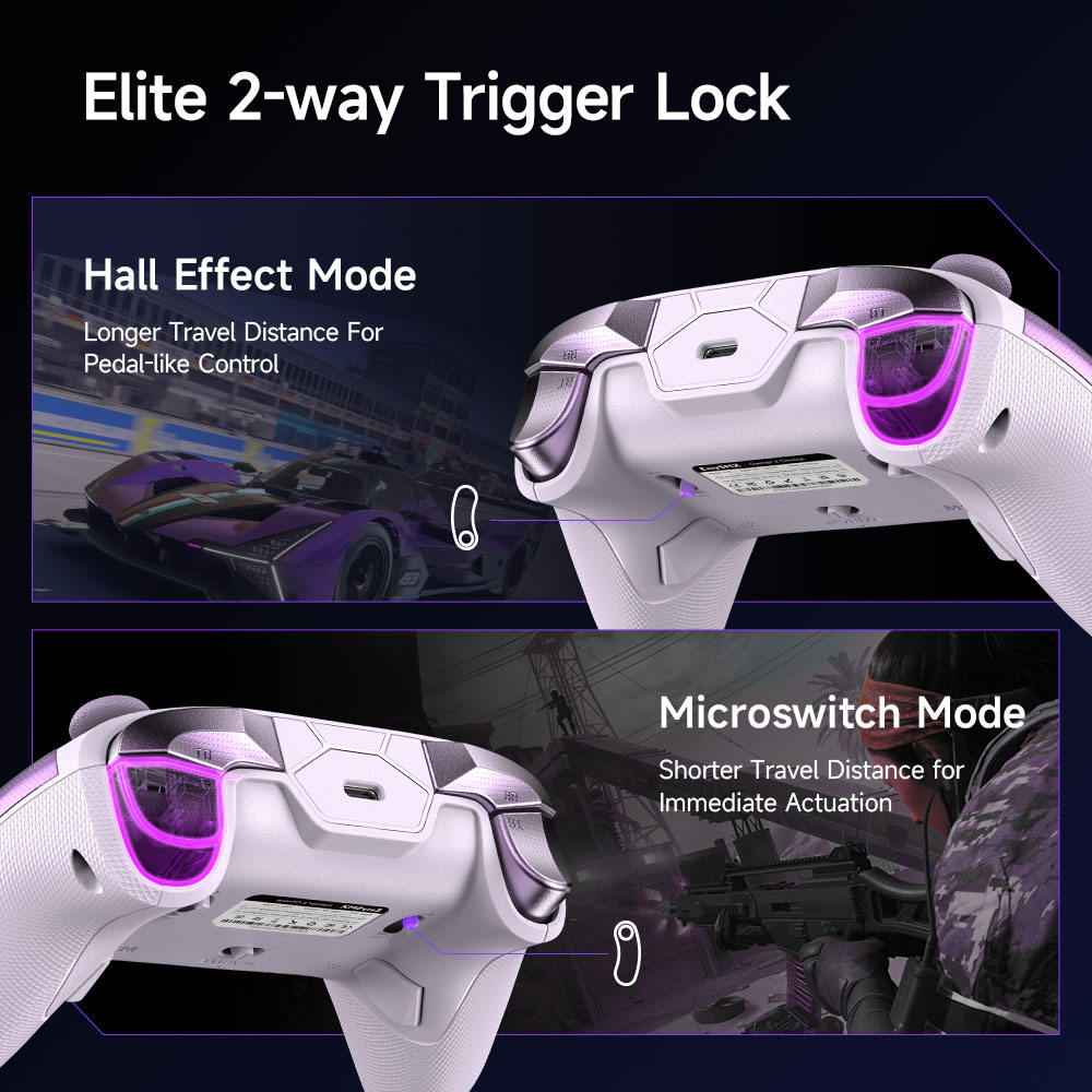 EasySMX D10 Wireless Game Controller — Multi-Platform Bluetooth Gamepad for PC, Android, iOS & Switch