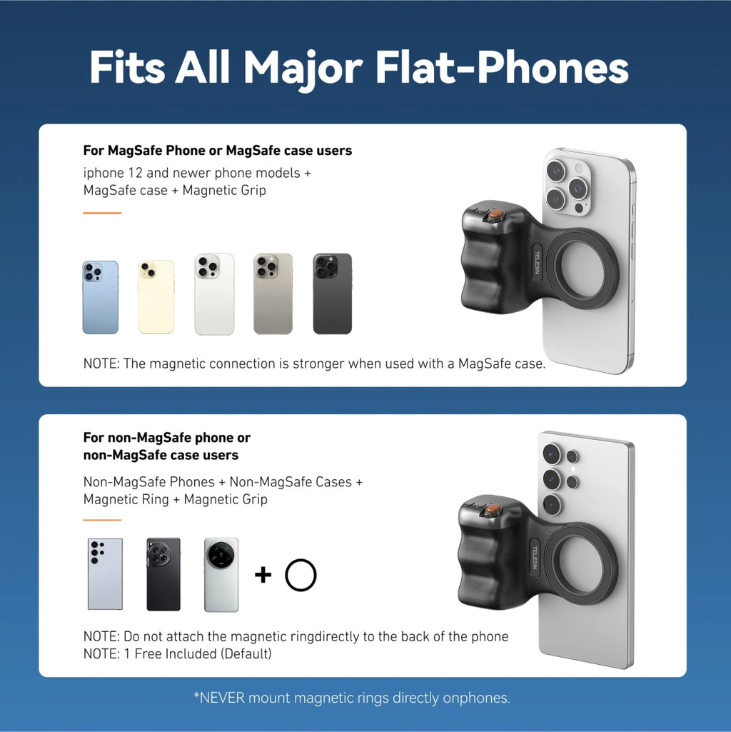 TELESIN Fun Shot Magnetic Grip For Phone - MNT Gadgets